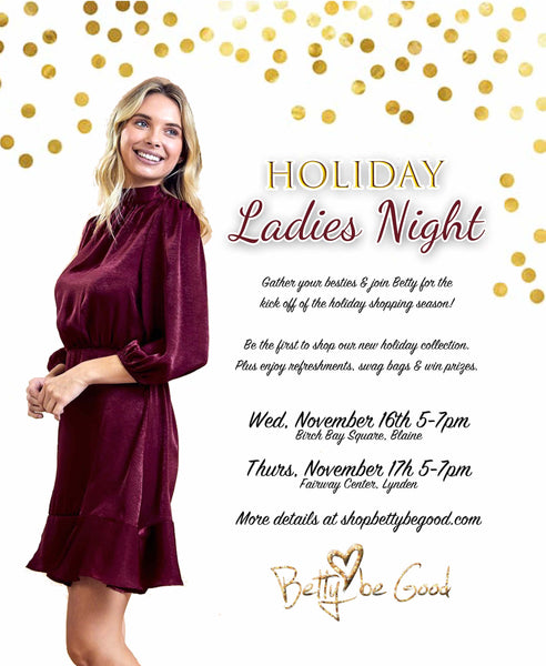 HOLIDAY LADIES NIGHT