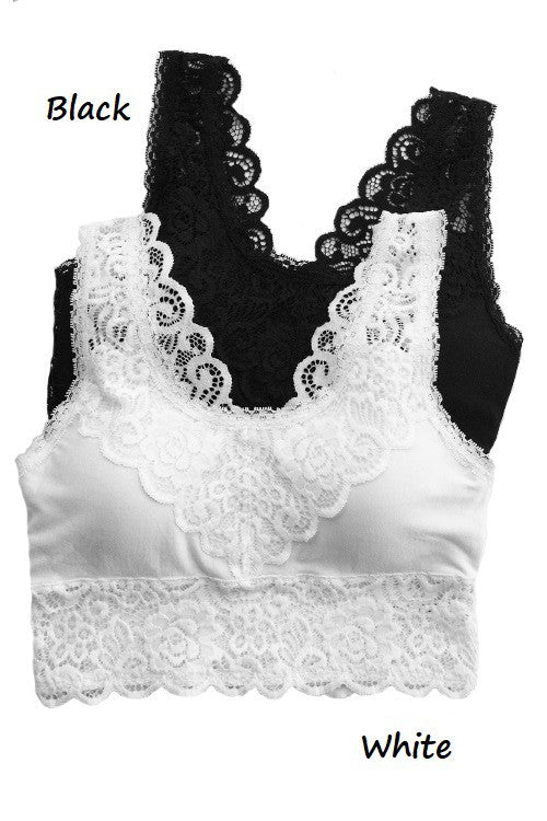 Lace Trim Bralette