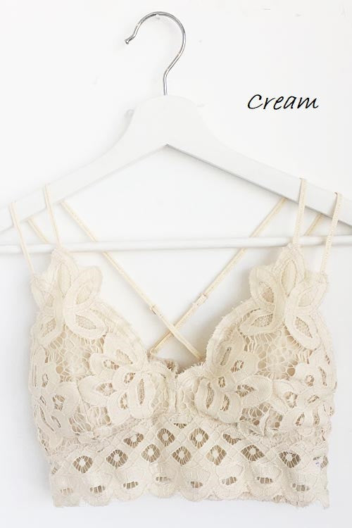 Vintage Style Lace Bralette