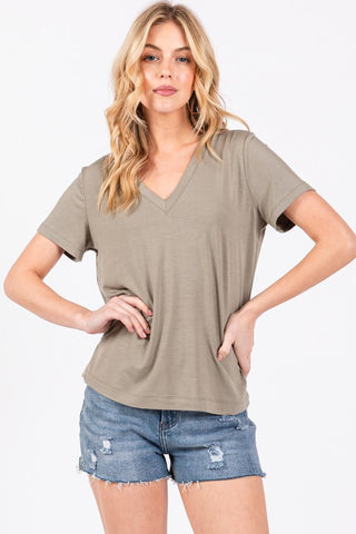 Relaxed Cotton Muscle Tee