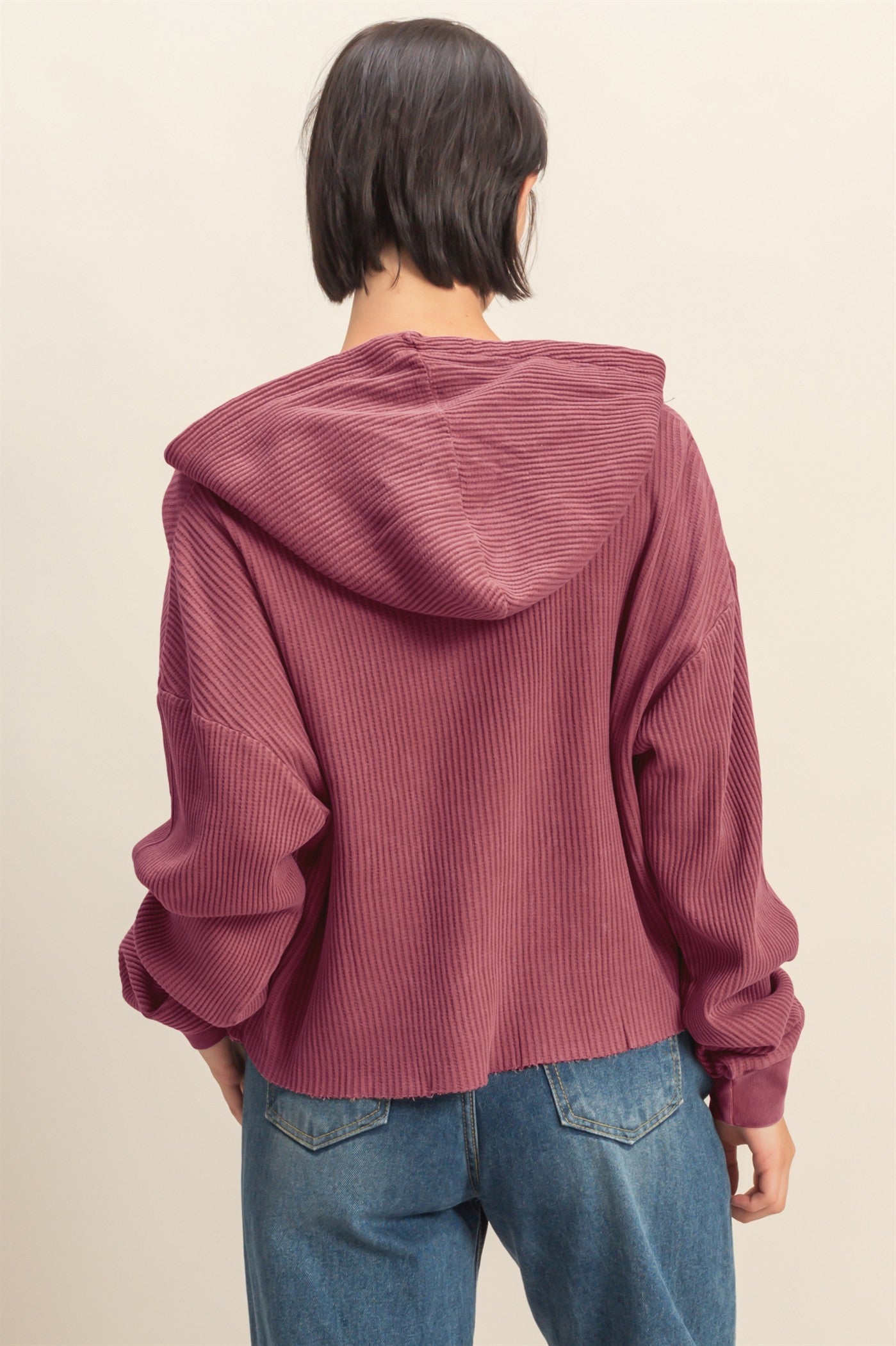 Stone Wash Waffle Hoodie