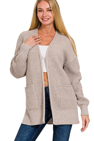 Chocolate Olive Cord Mix Shacket