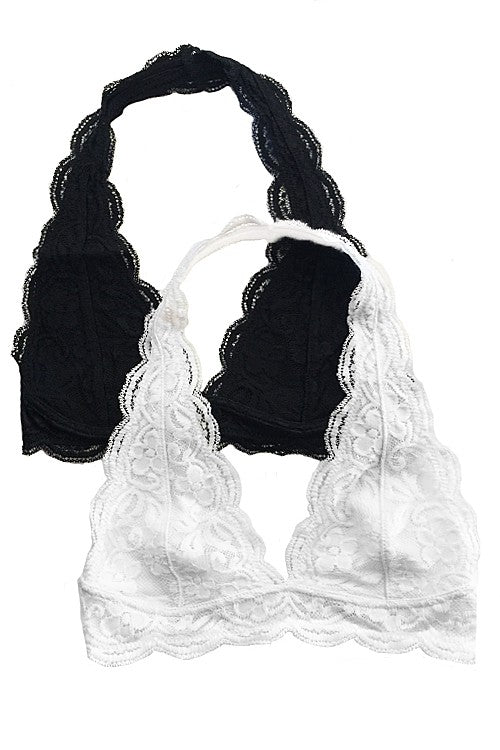Halter Lace Bralette