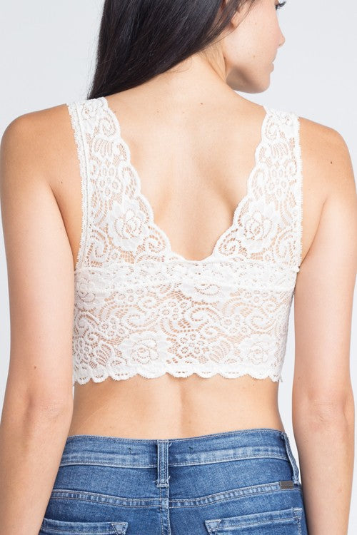 Lace Trim Bralette