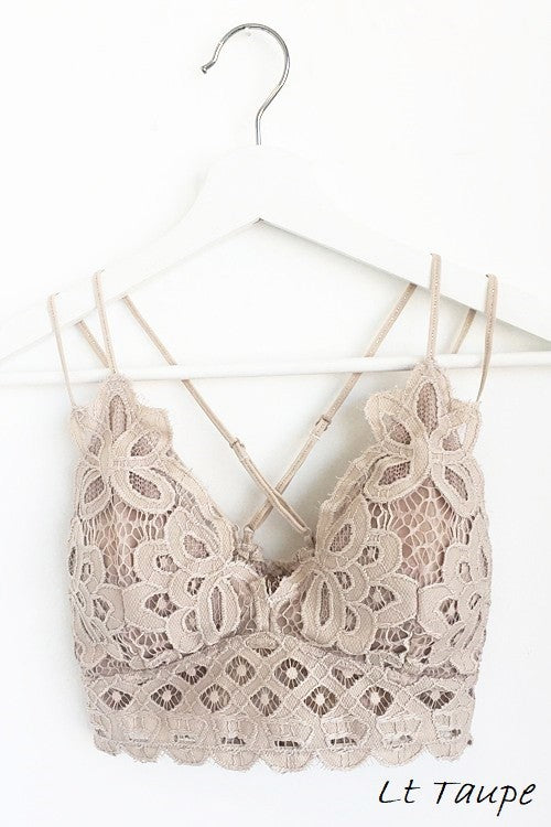 Vintage Style Lace Bralette