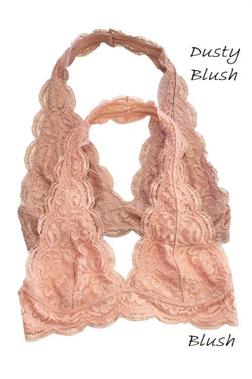 Halter Lace Bralette