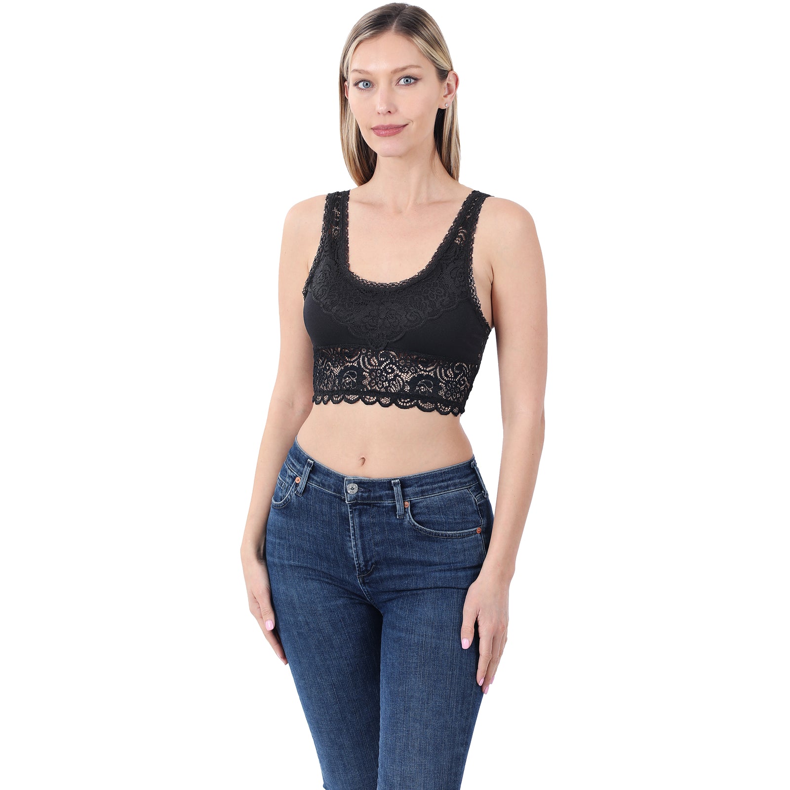 Lace Trim Bralette