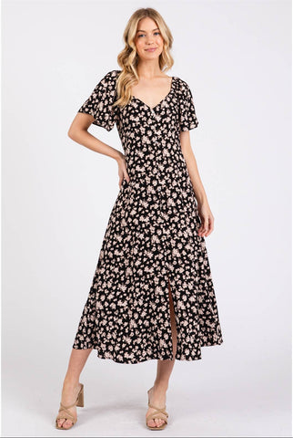 Linen Bow Smocked Jumpsuit