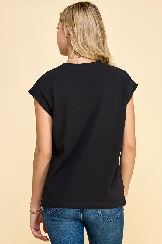 Solid Muscle Tee
