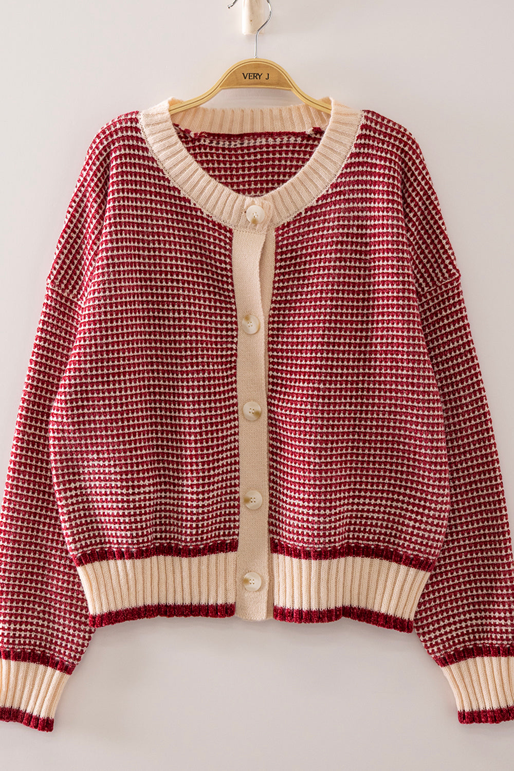 Waffle Knit Christmas Sweater