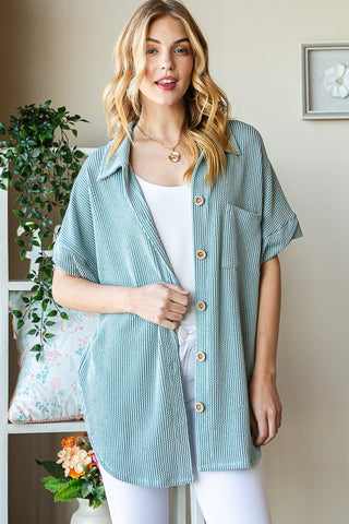 Ivory Ribbed Duster Cardigan