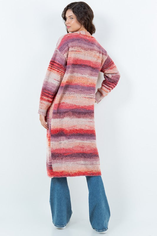 Sunset Ombre Duster Cardi