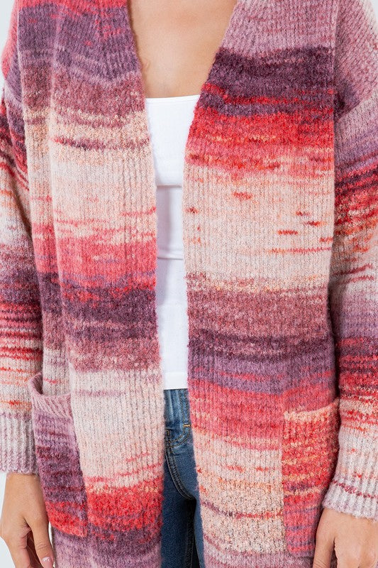 Sunset Ombre Duster Cardi