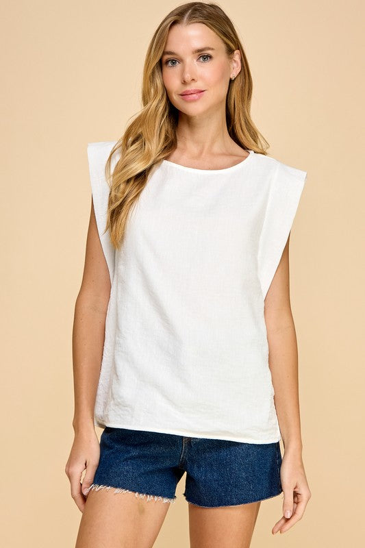 Muscle Tee Style Blouse