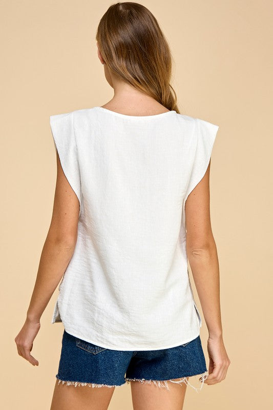 Muscle Tee Style Blouse