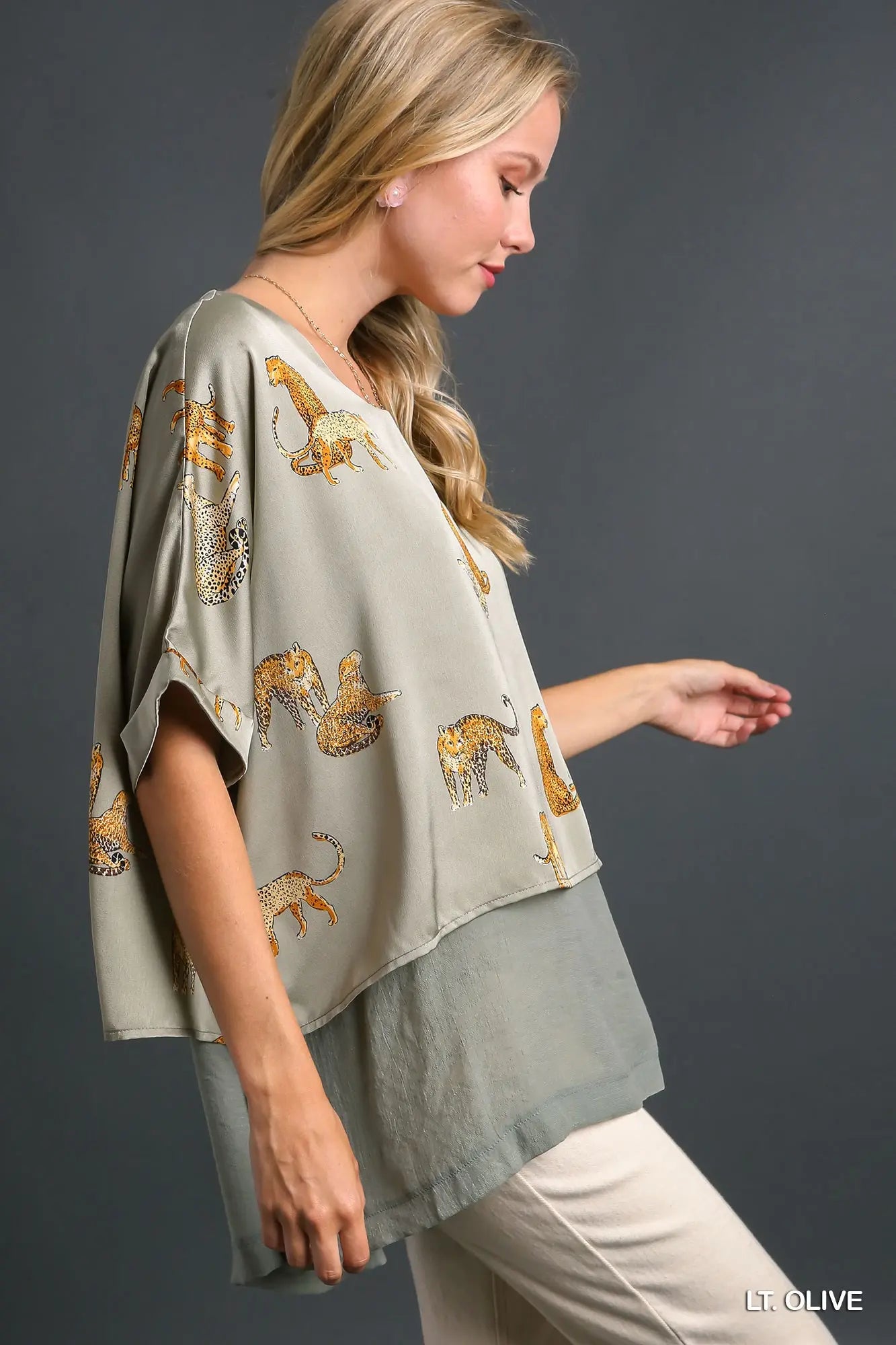 Leopard Two Tier Tunic