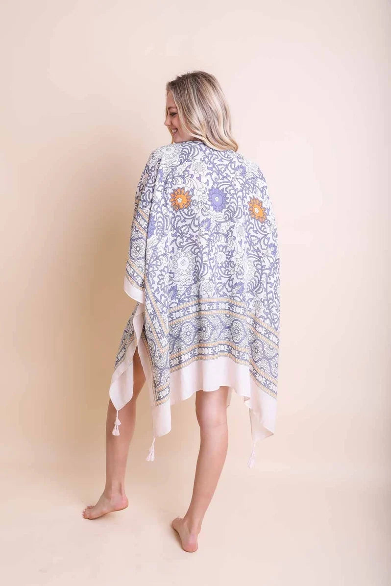 Moroccan Tapestry Kimono Cardi