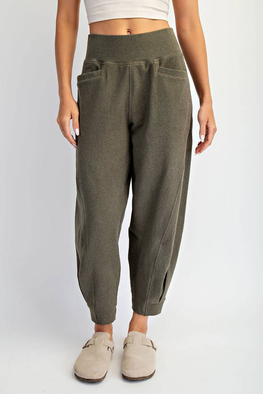 Modal Soft Barrel Joggers
