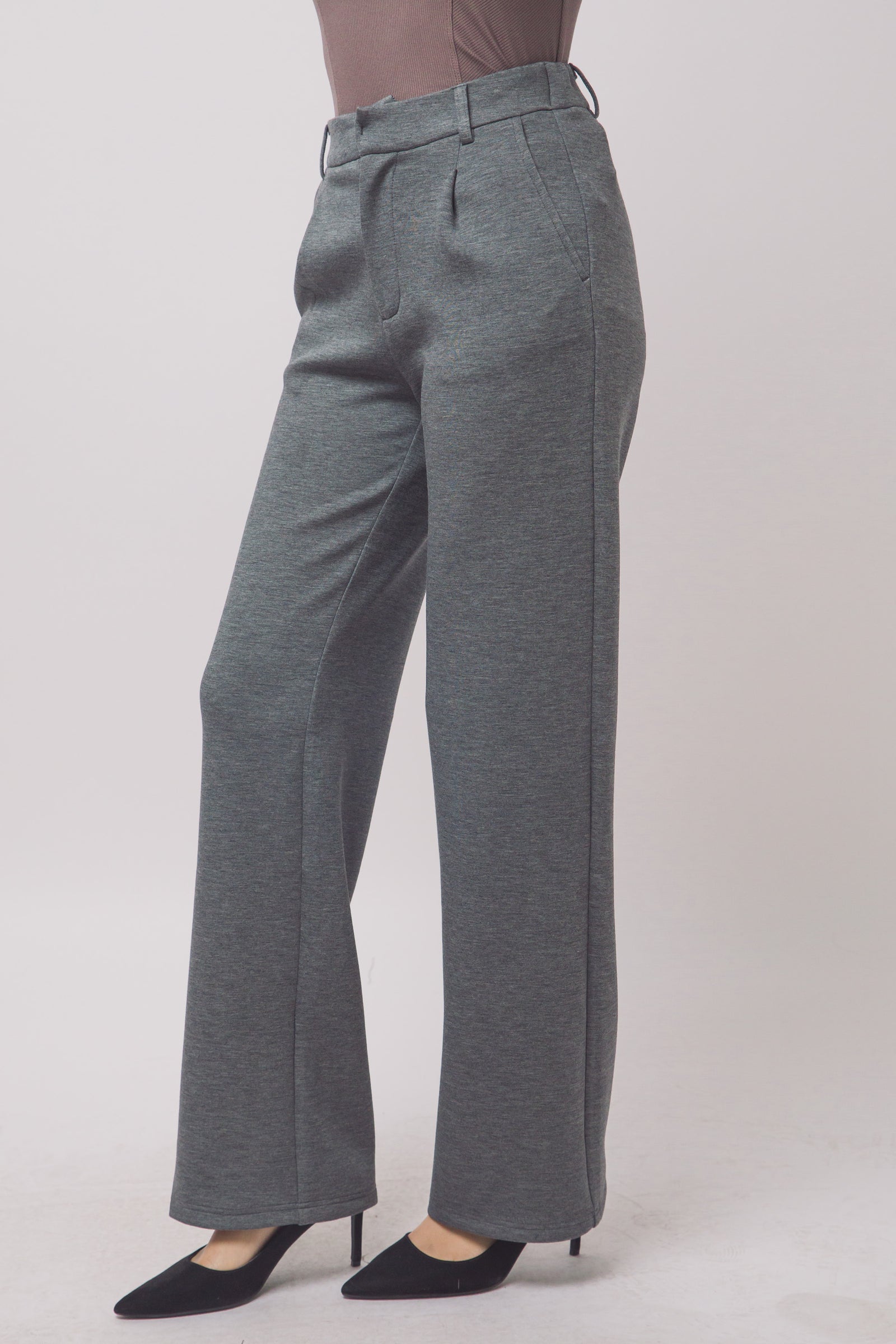 Straight Leg Classic Trousers