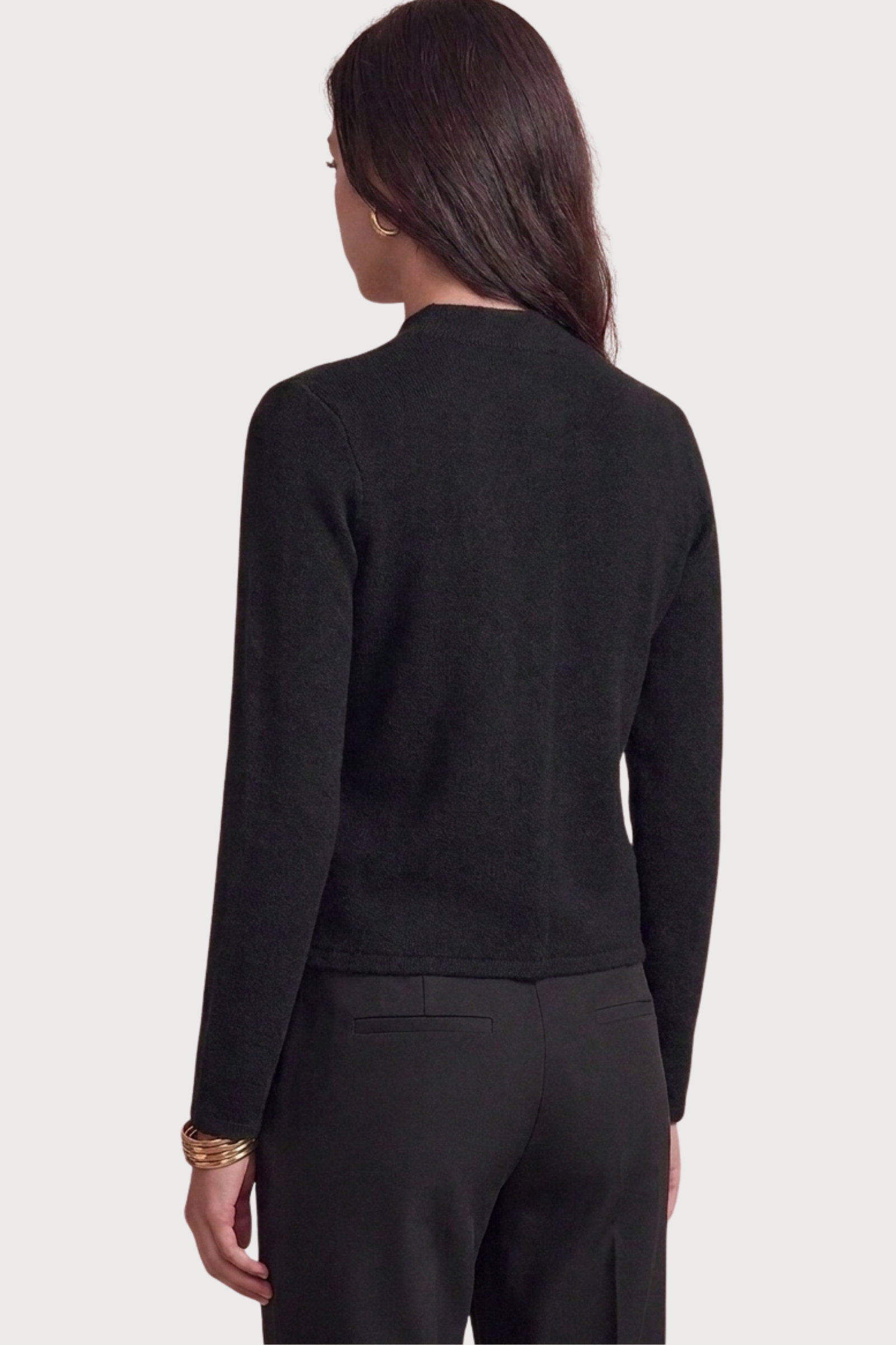 Knit Military Button Jacket