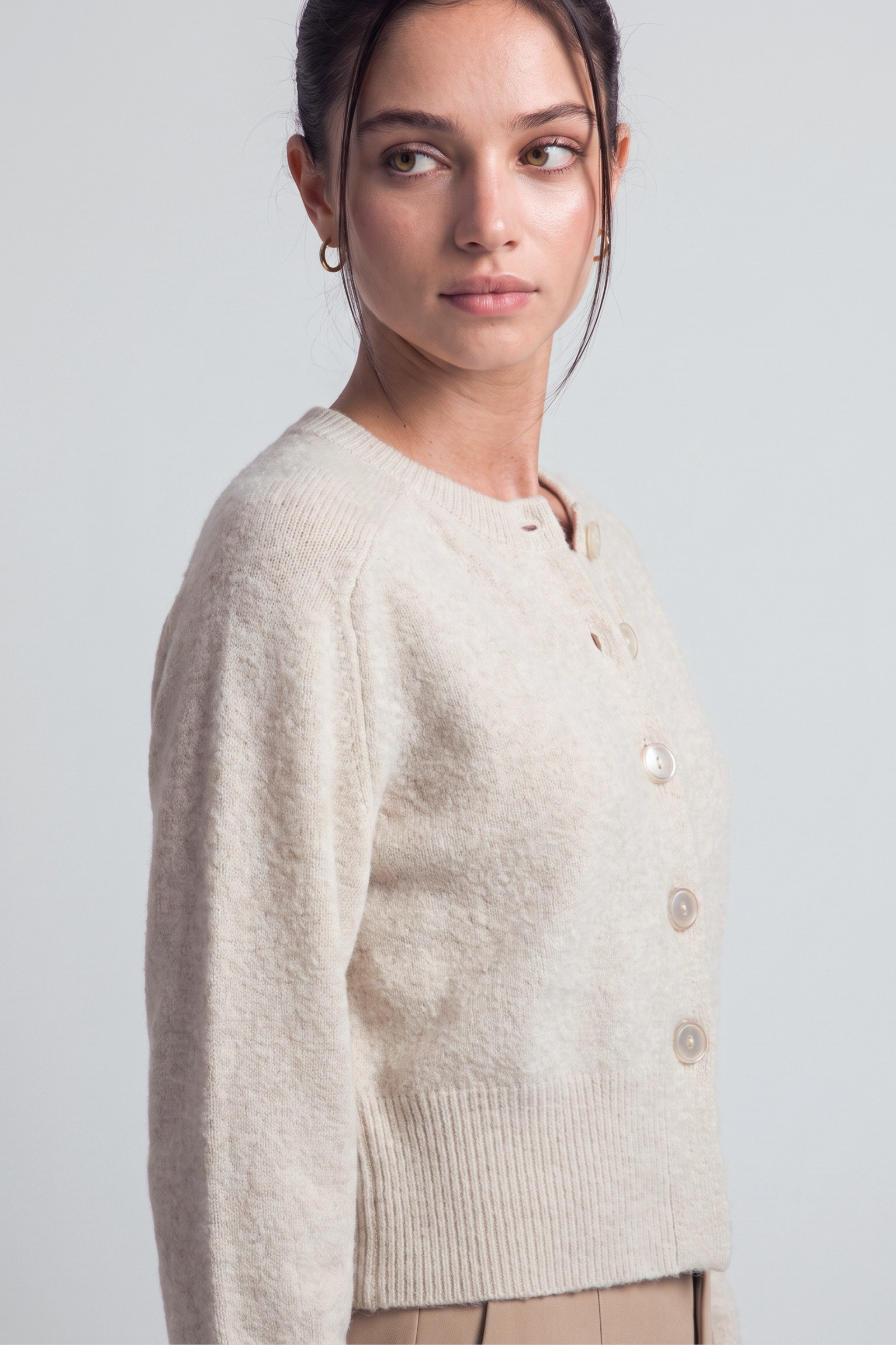 Just Like Cashmere Button Cardi