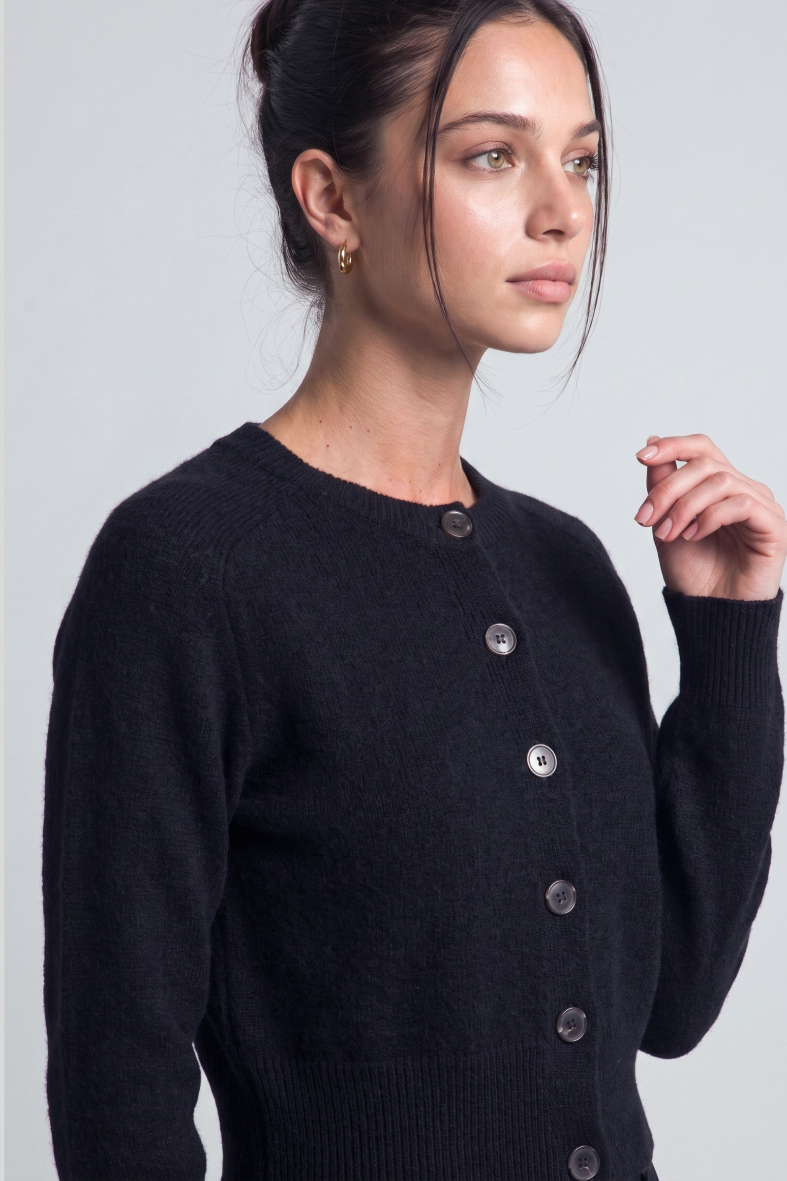 Just Like Cashmere Button Cardi