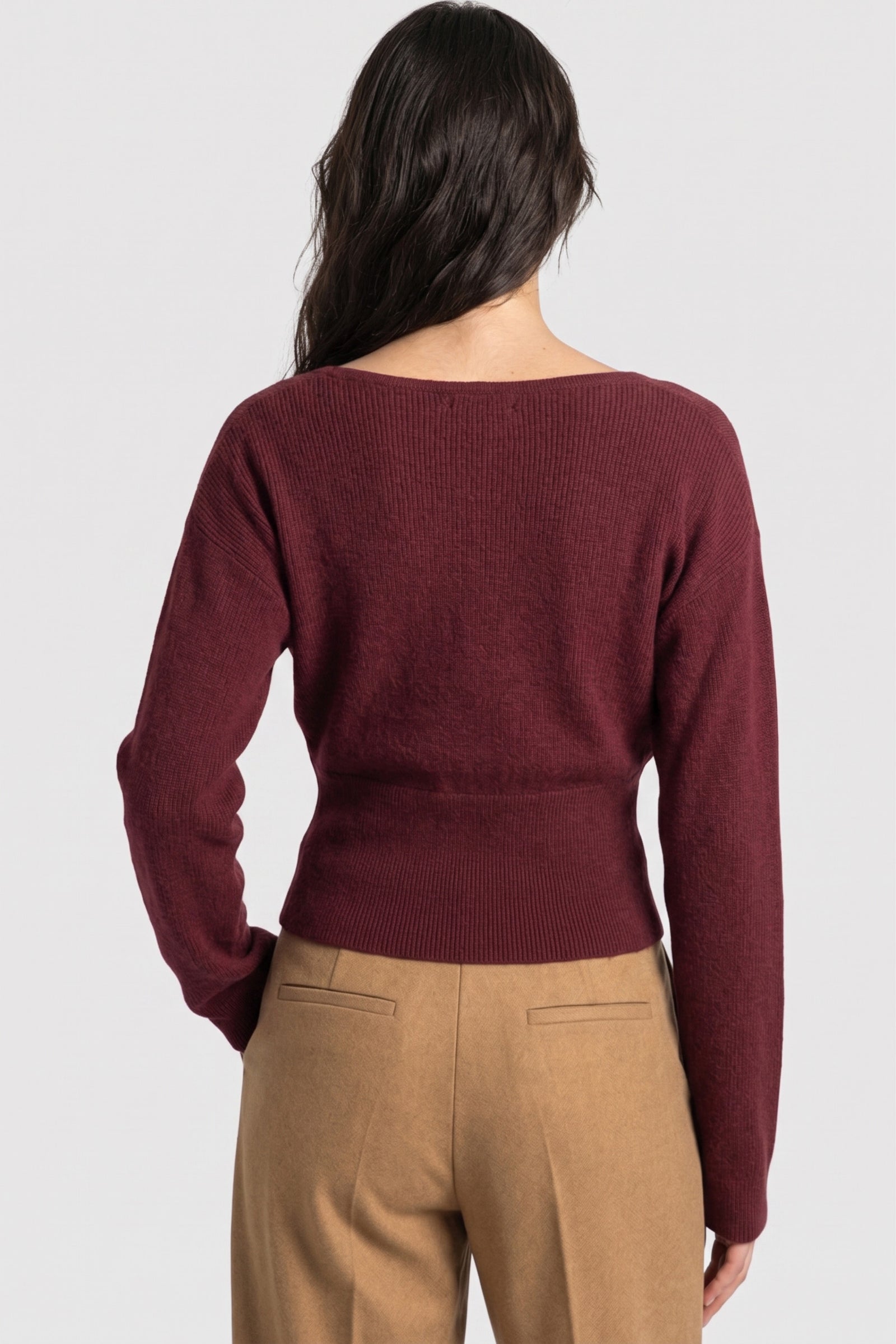 Peek-A-Boo Lace Sweater