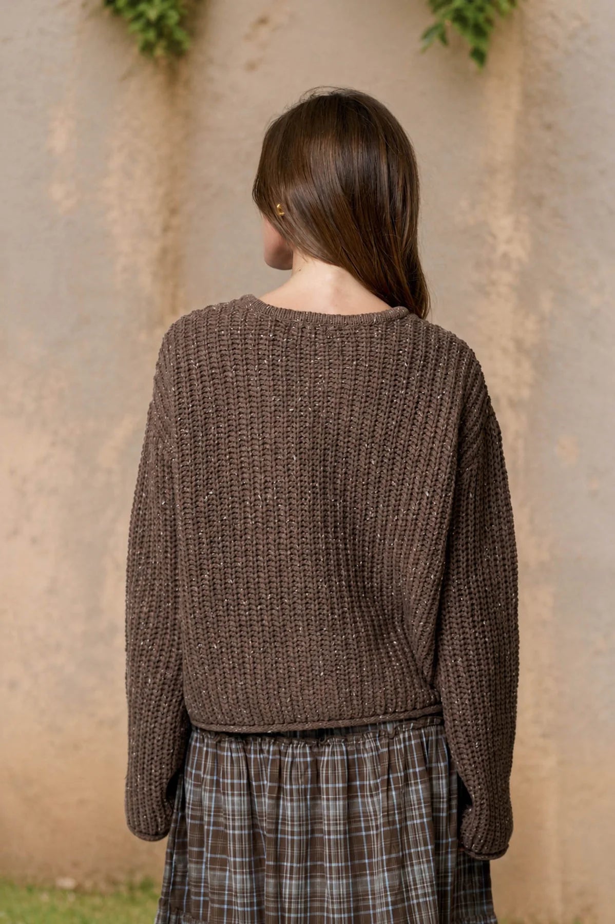 Chunky Knit Wood Button Cardi