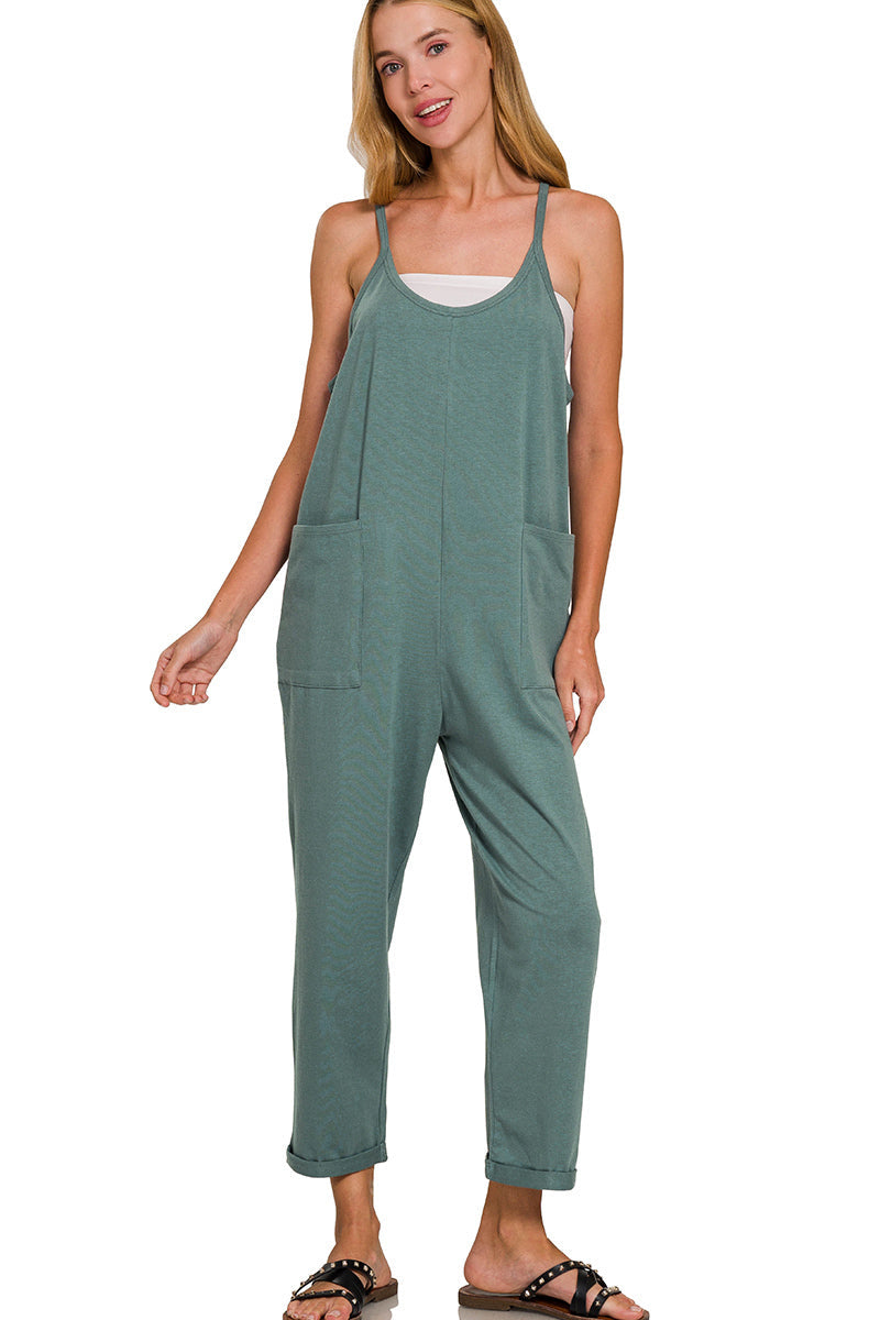 Oversized Pocket Jumpsuit