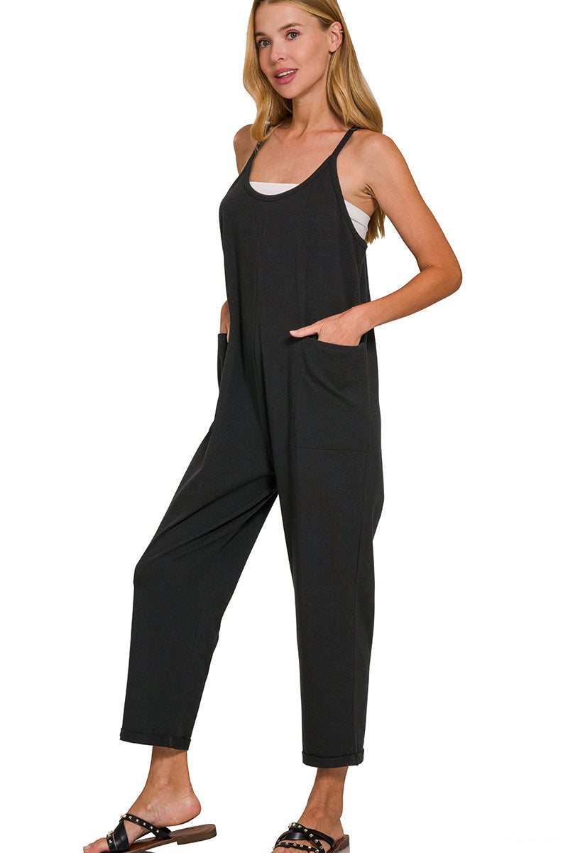 Oversized Pocket Jumpsuit