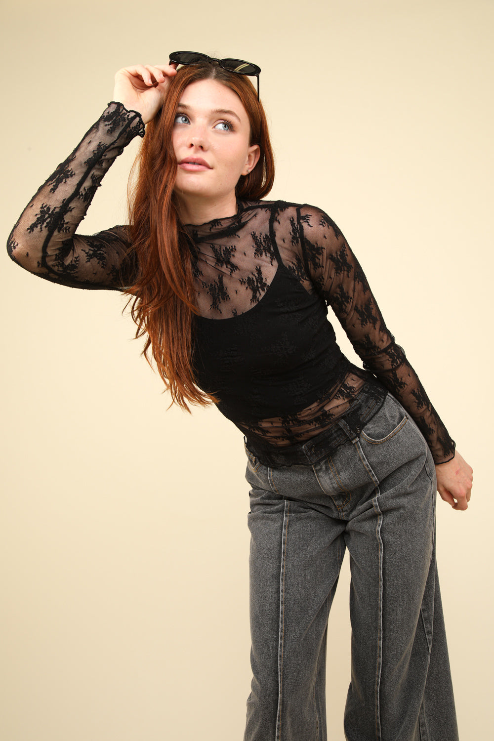 Lace Layering Top