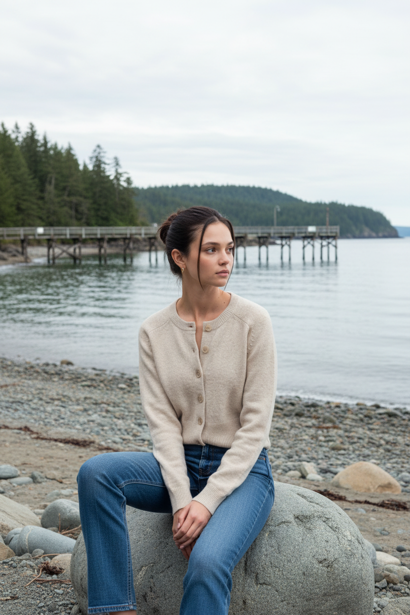 Just Like Cashmere Button Cardi