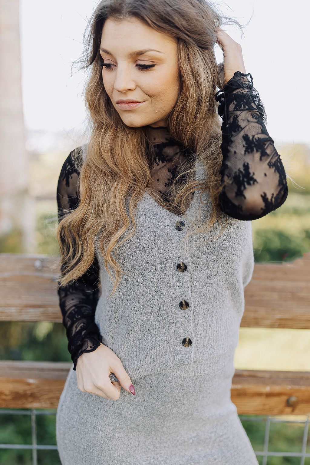 Lace Layering Top