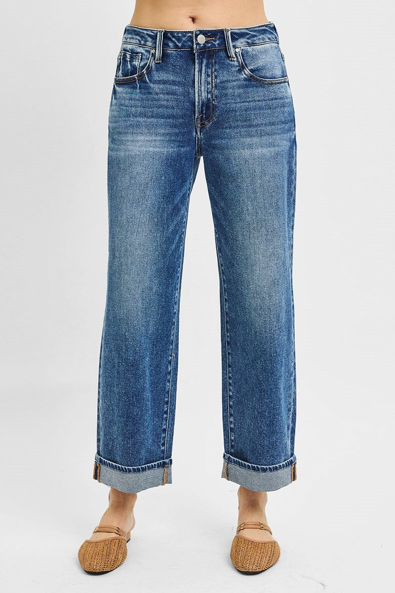 Medium Midrise Boyfriend Jeans