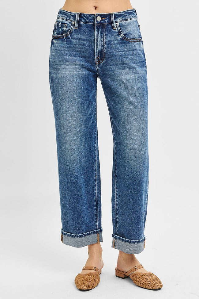 Medium Midrise Boyfriend Jeans