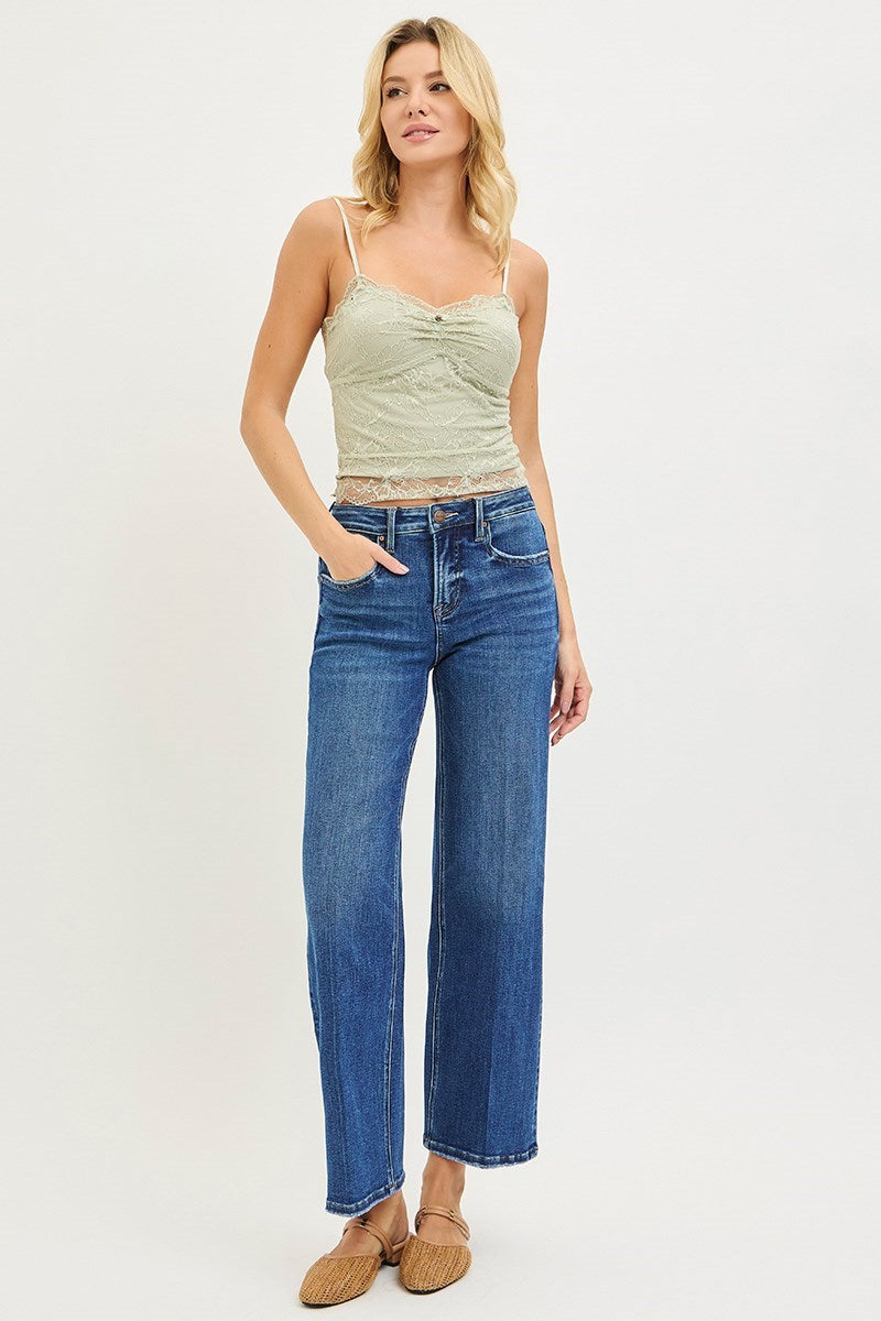 Tummy Tuck Straight Leg Jeans