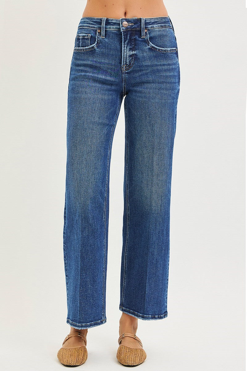 Tummy Tuck Straight Leg Jeans