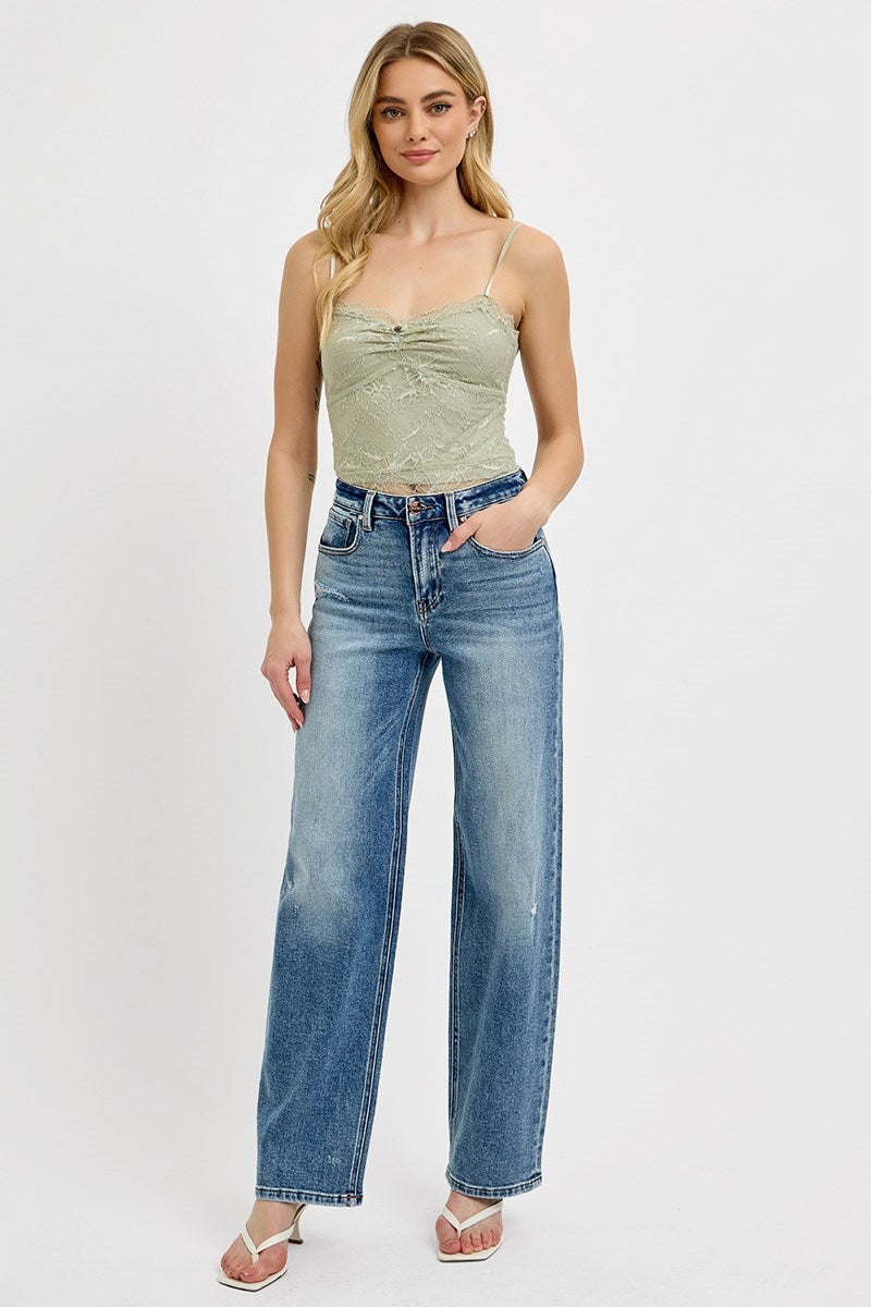 Medium Classic Straight Leg Denim