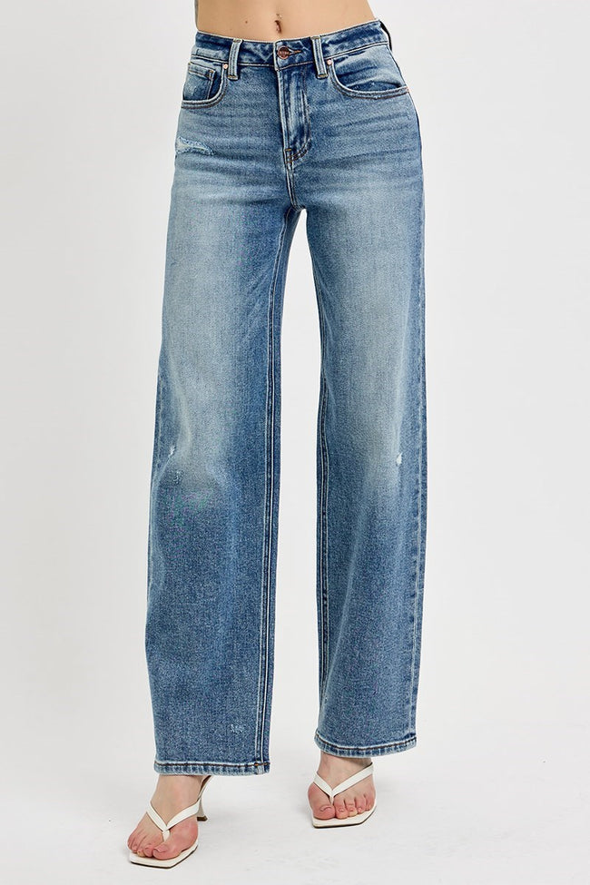 Medium Classic Straight Leg Denim