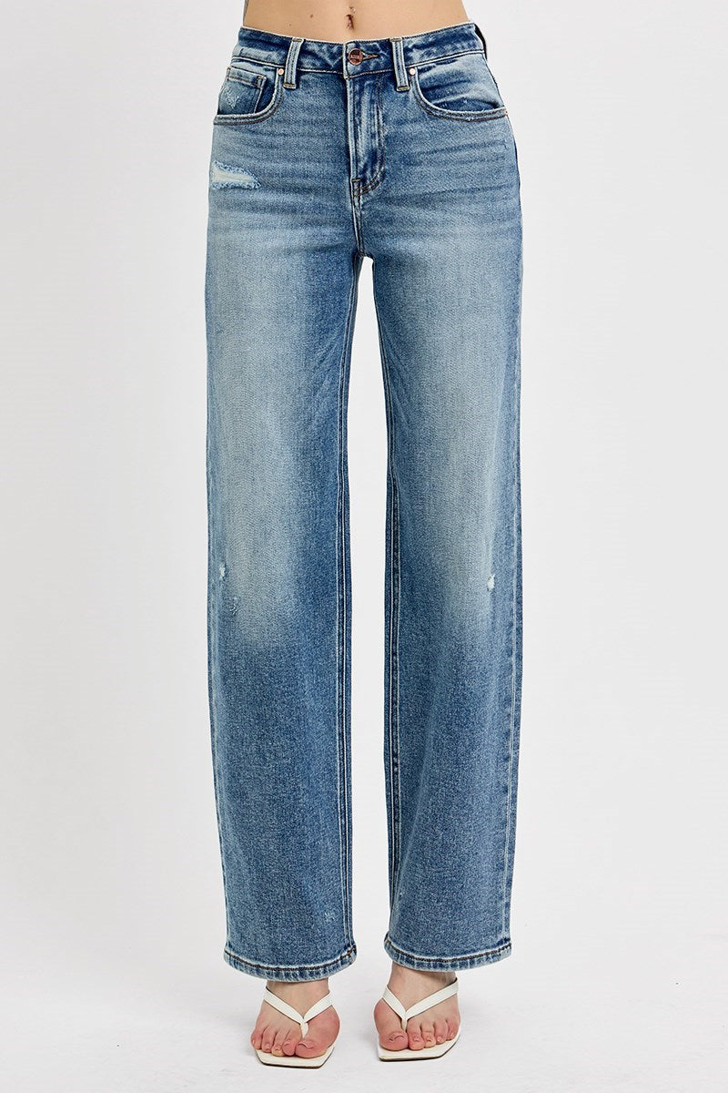 Medium Classic Straight Leg Denim