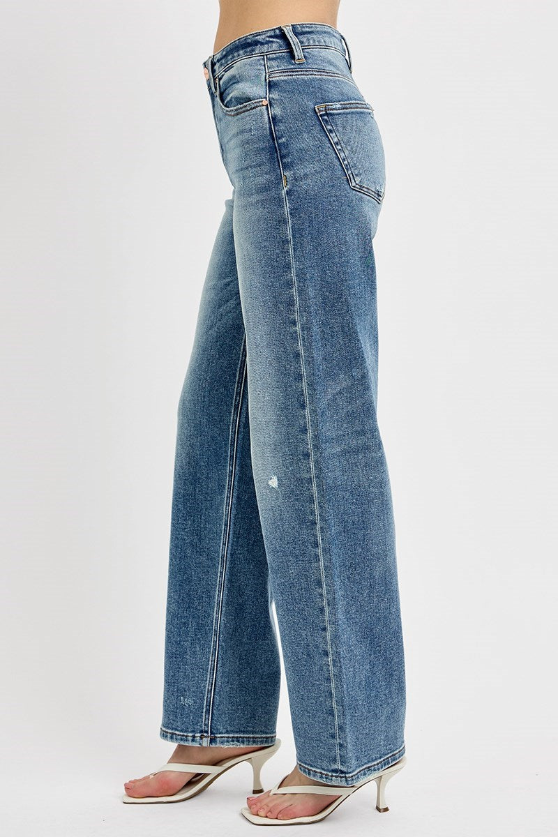 Medium Classic Straight Leg Denim