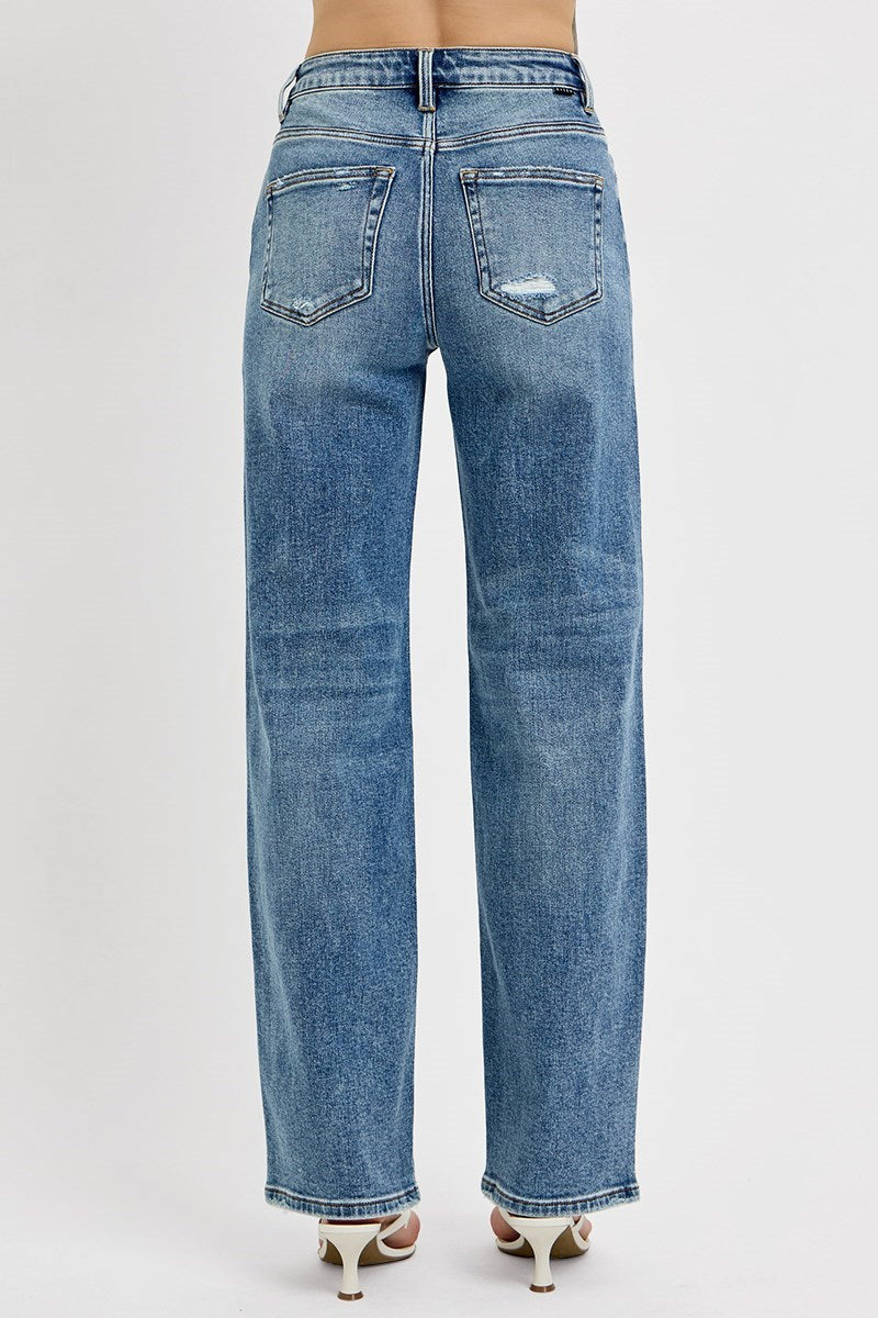 Medium Classic Straight Leg Denim