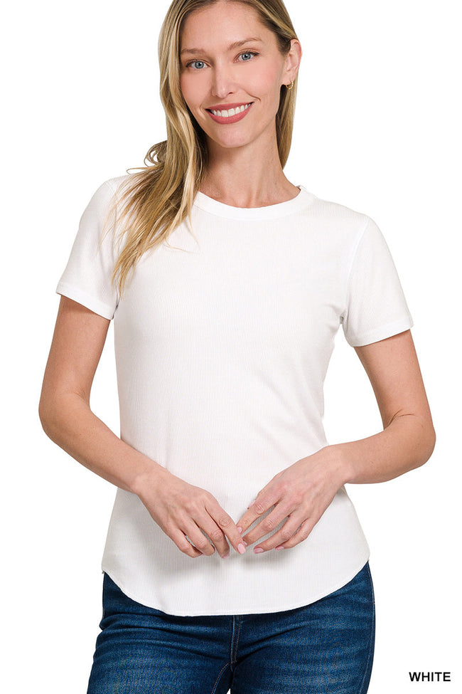 Ribbed Layering Tee