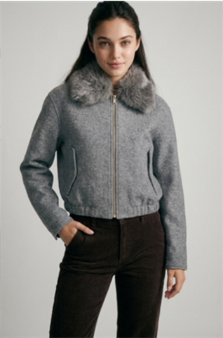 Toggle Button Fair Isle Cardigan