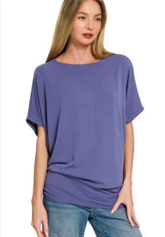 Collared Stripe Pullover Top