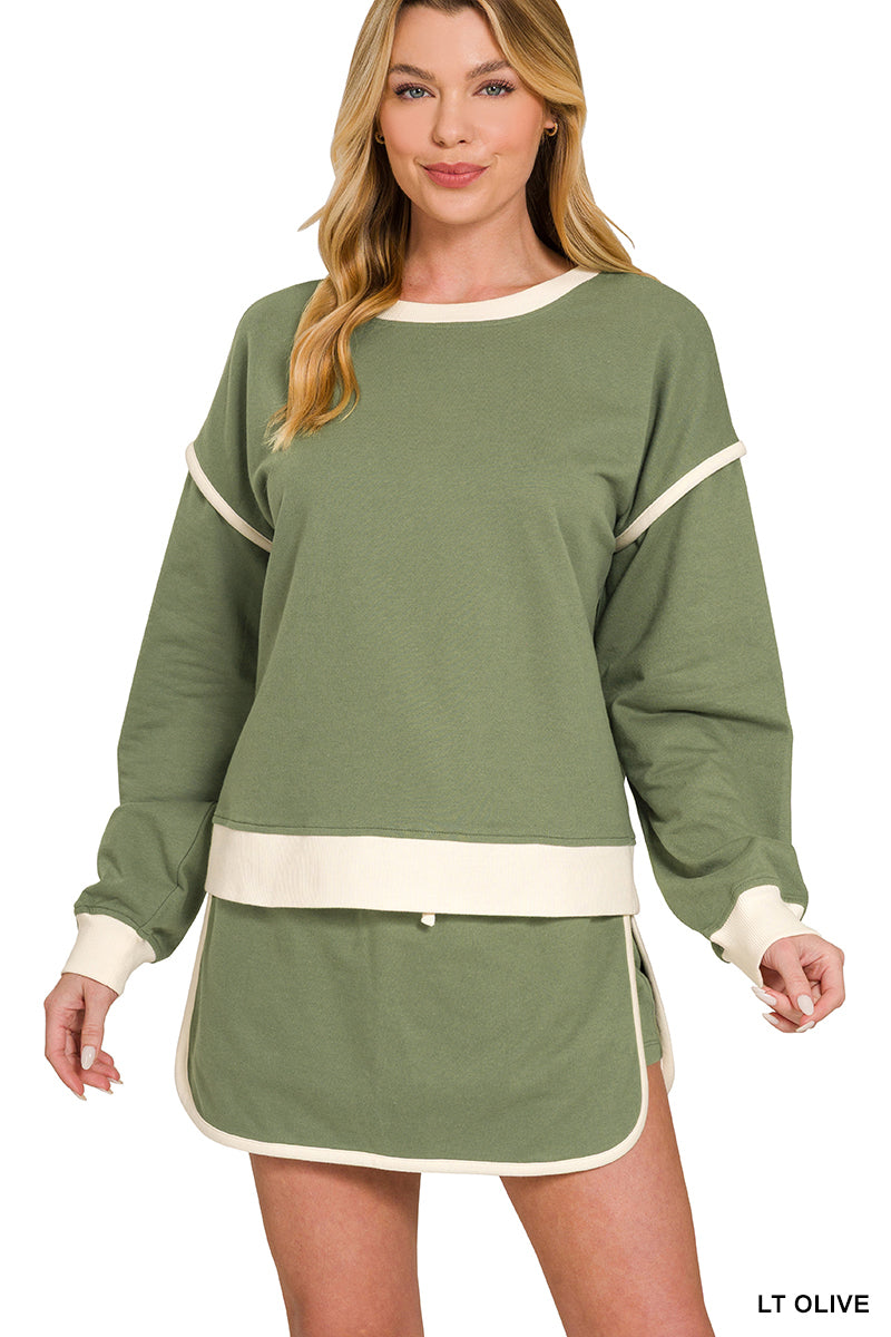 French Terry Skort Athletic Set
