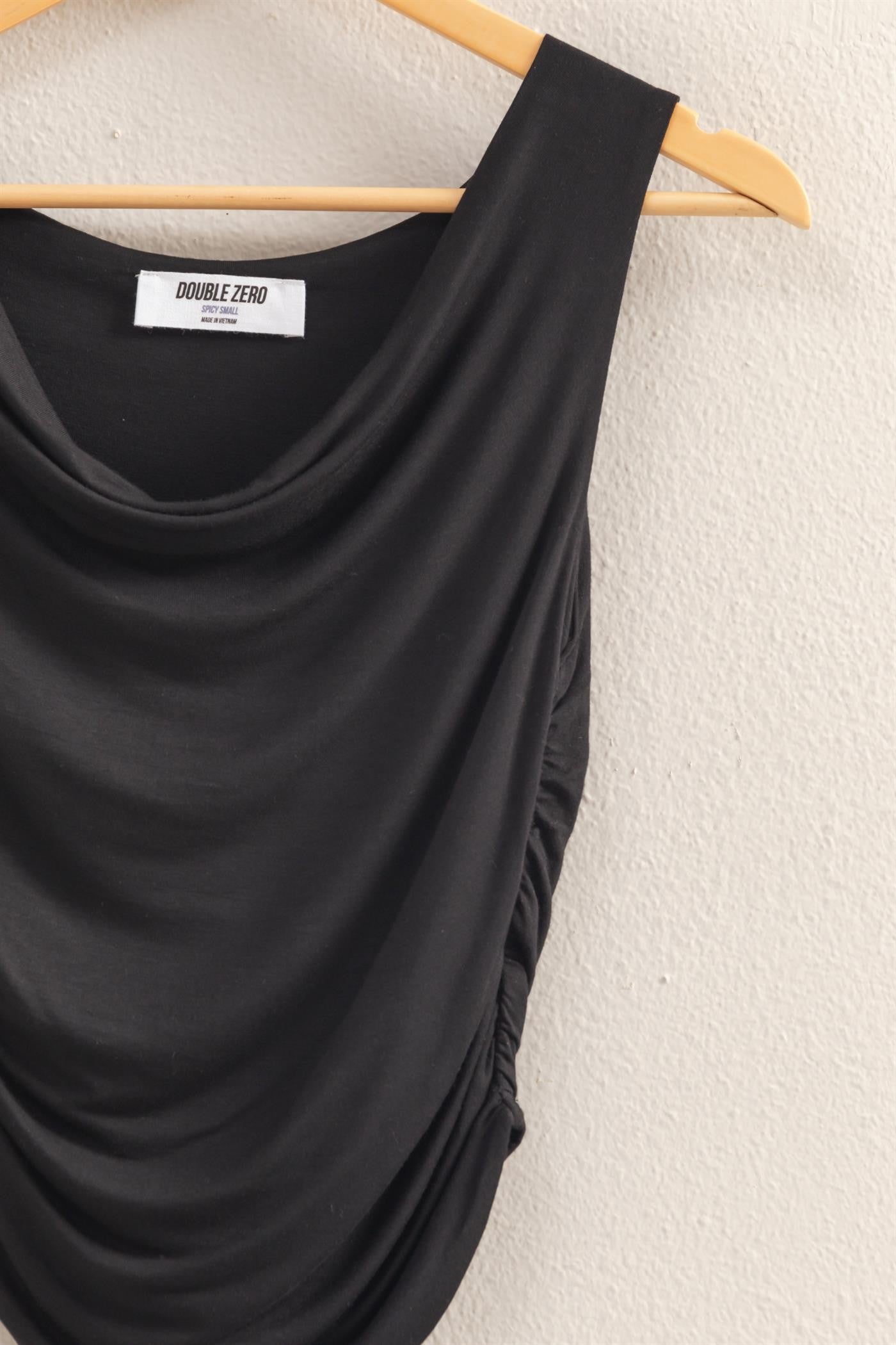 Cowel Neck Rouched Tank