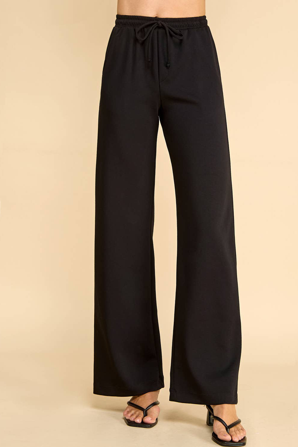 Wide Leg Drawstring Lounge Pants