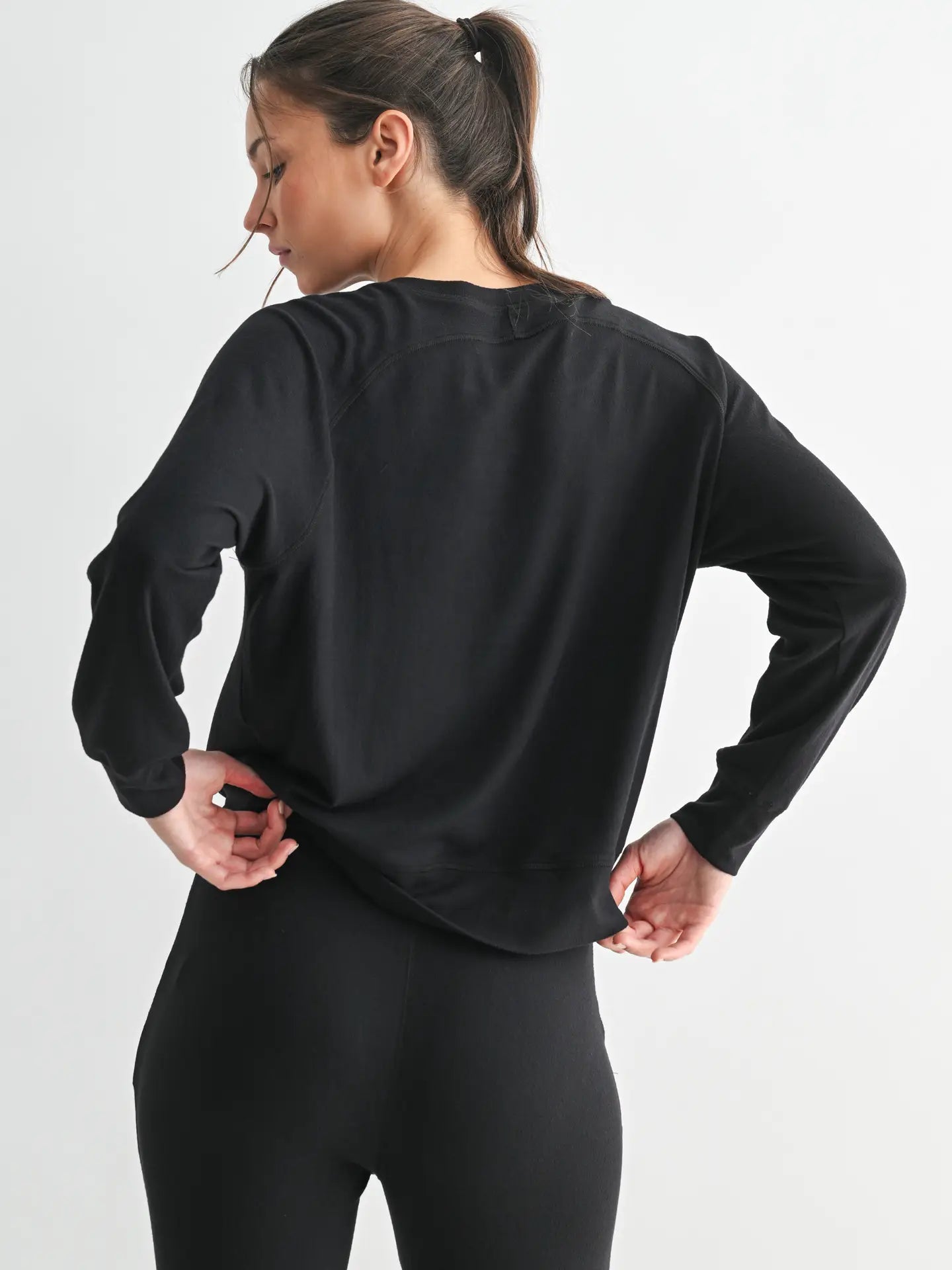 Soft Brushed Henley Top