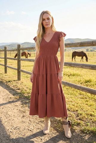 Midnight Floral Shift Dress